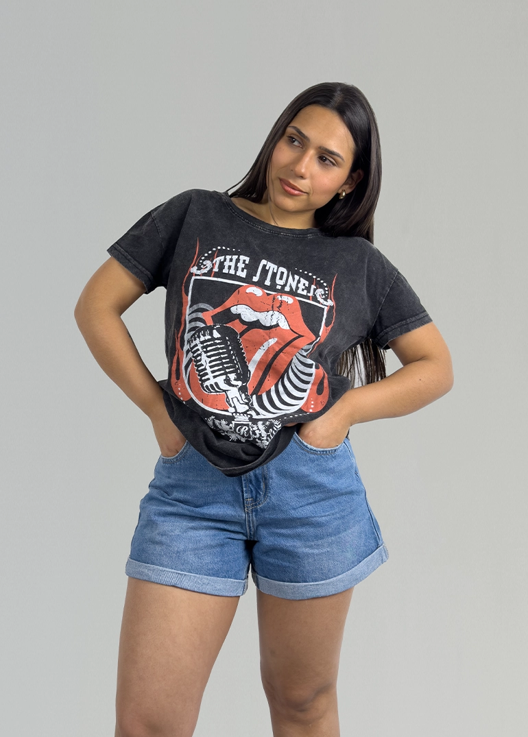 Remera Acid Stones