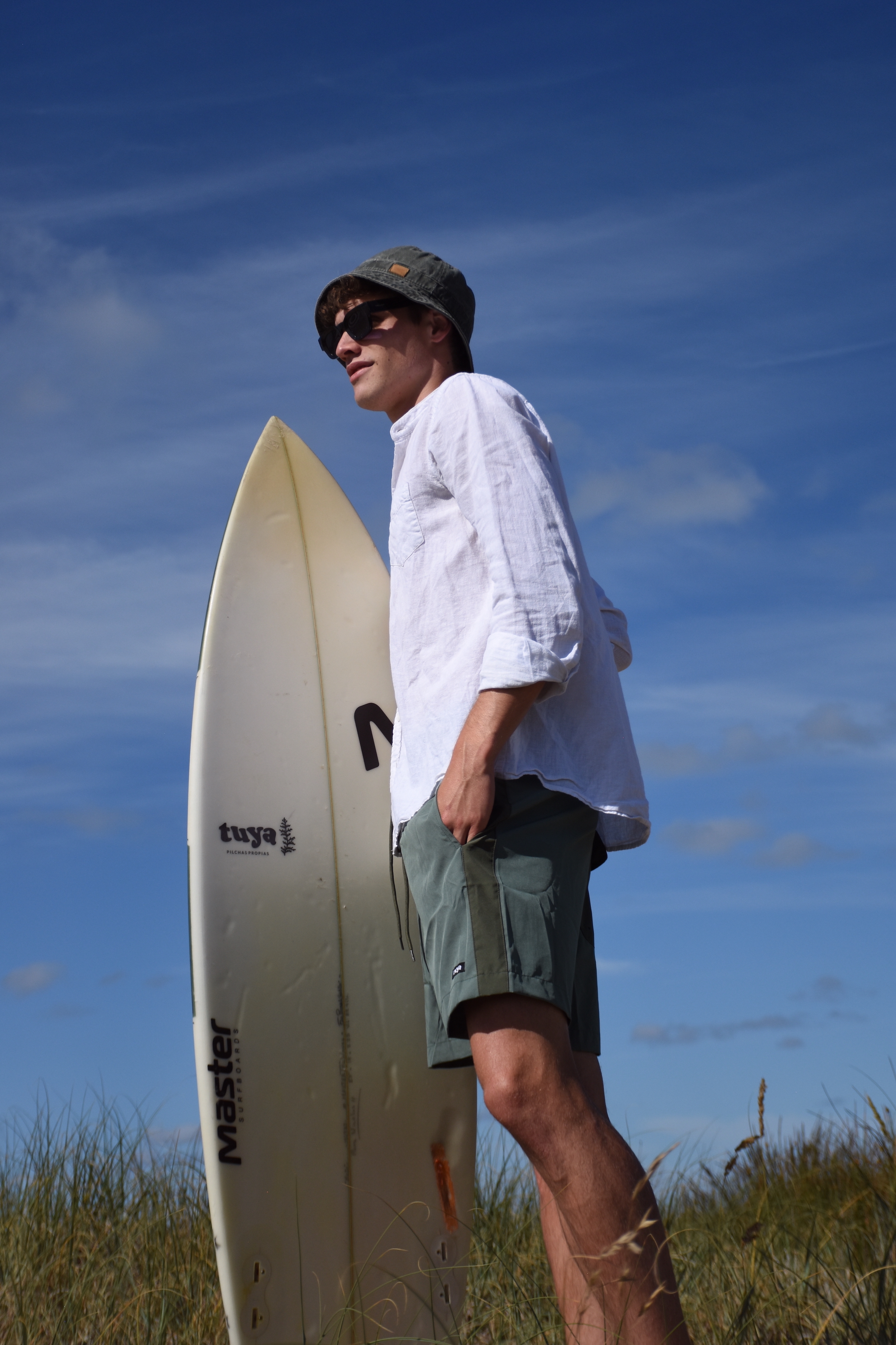 Boardshort Solid Green