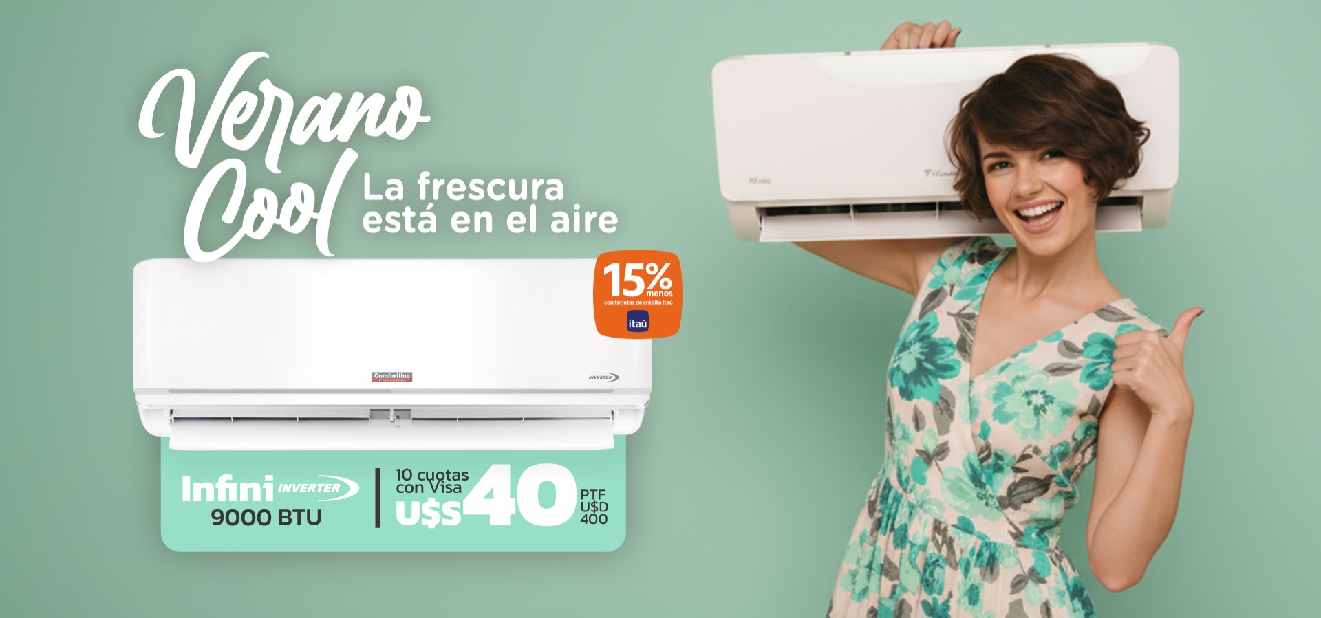 15 % descuento Banco Itau